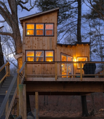Barn Loft & Treehouse